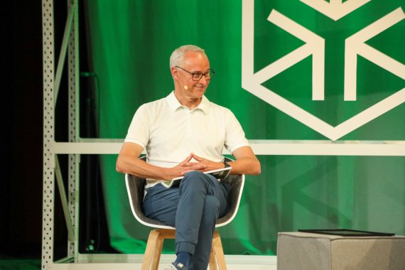 Peter Schöffel at the ISPO Re.Start Days.