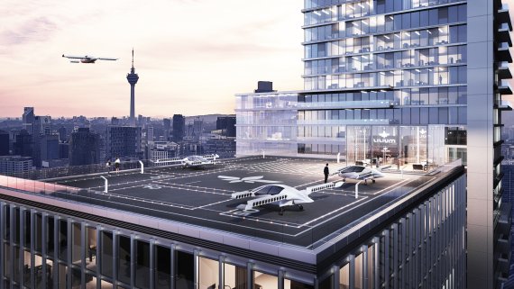 Flugtaxi statt überfüllter Straßen