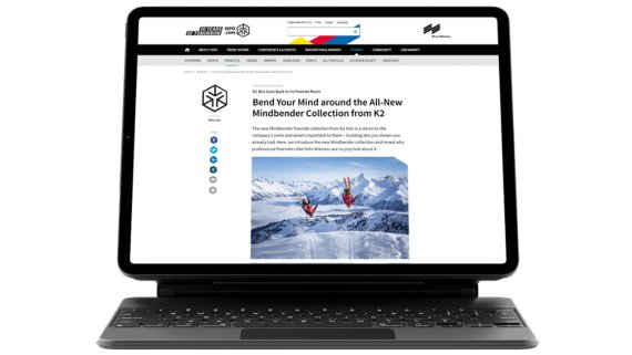 Ein Redaktioneller Promotion Artikel auf ISPO.com