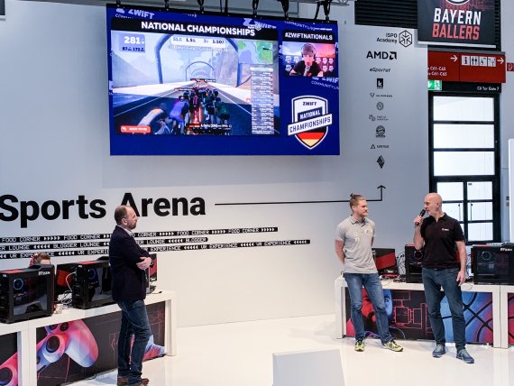 Der BDR präsentiert die German Cycling Academy auf der ISPO Munich 2019.