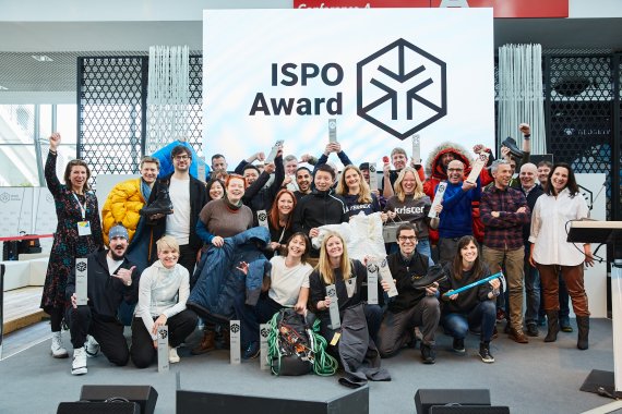 ISPO Award 2020 Gruppenbild mit den Gewinnern