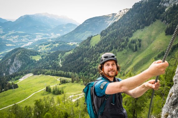 Mountain guides like Hansi Stöckl also benefit from digital tools.