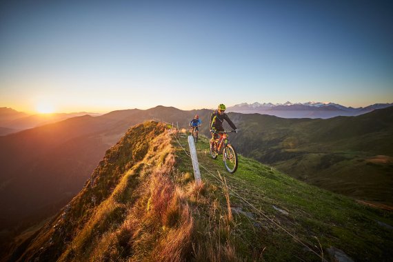 Am Gipfel angekommen: Saalbach Hinterglemm ist ein Mekka für Sportfans