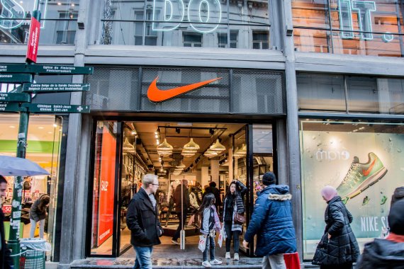 Nike has published its business figures for the first quarter of the 2017/2018 fiscal year.