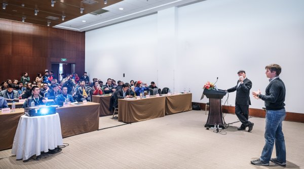 Speech in a conference room