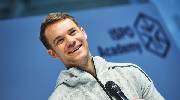 Manuel Neuer at ISPO Munich 2018