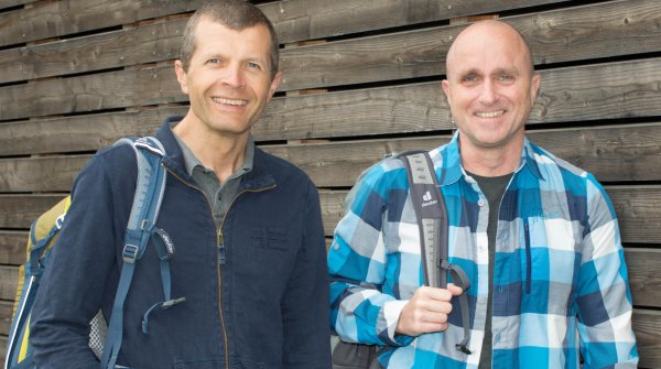 Robert Schieferle (left) succeeds Martin Riebel as Managing Director of Deuter Sport GmbH.