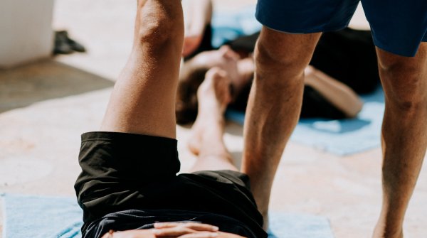 Sporttherapie Beinübungen